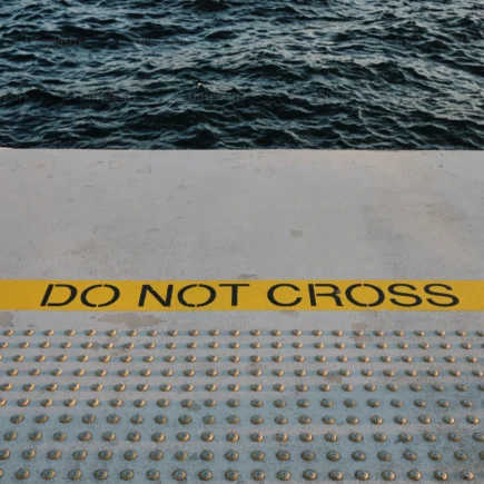 Do not cross